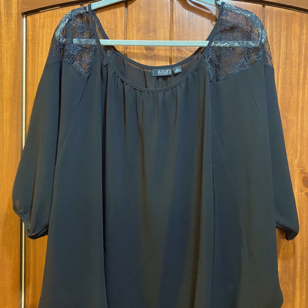 Sheer Lace Blouse
